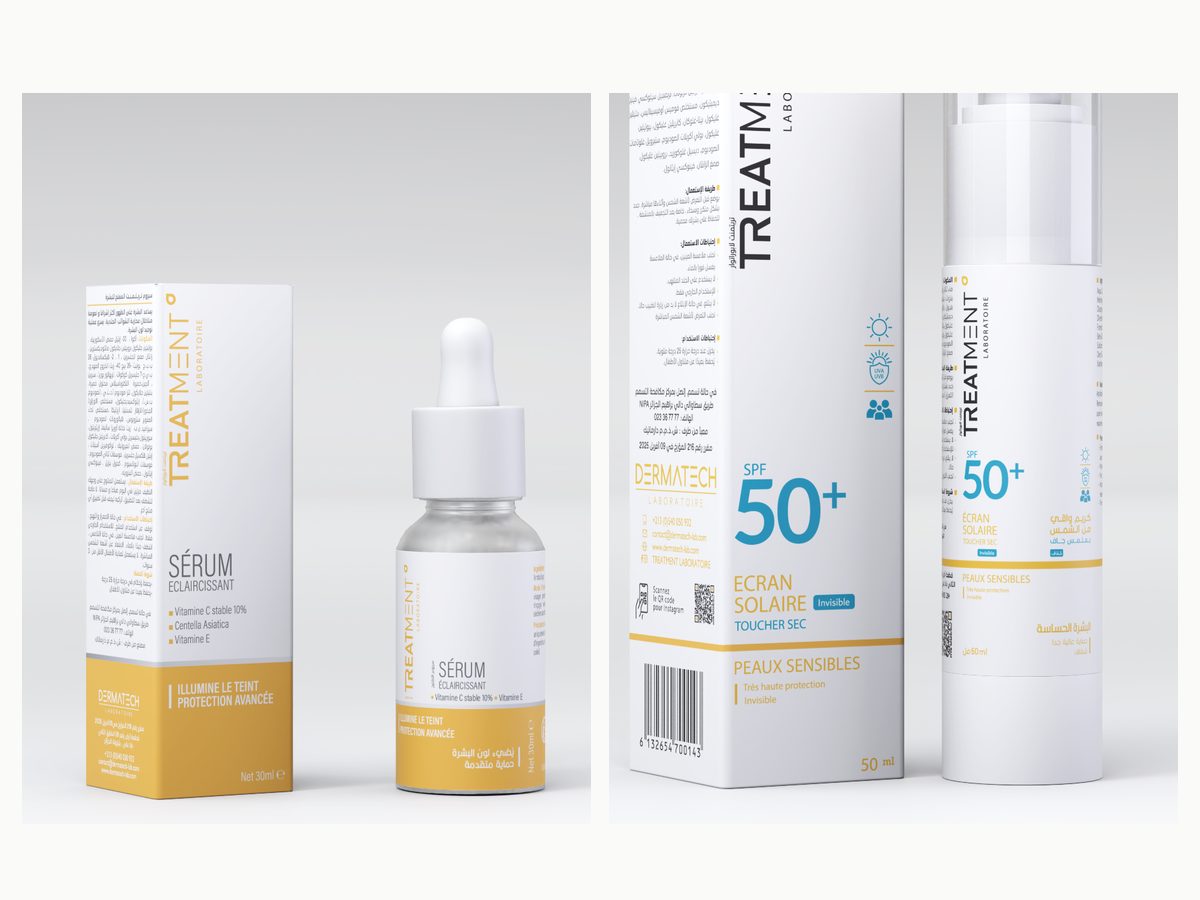 Sérum Éclaircissant Vitamine C + Écran Solaire SPF 50+