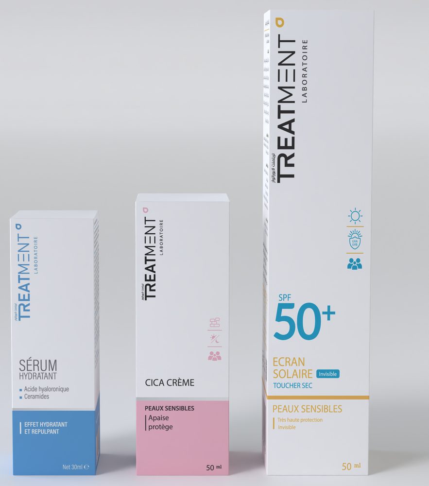 Crème Cica + Écran Solaire SPF 50+ + Sérum Hydratant
