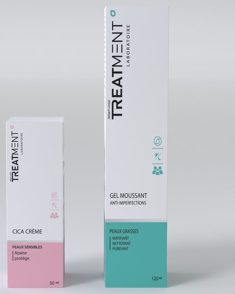 Gel Moussant + Crème Cica