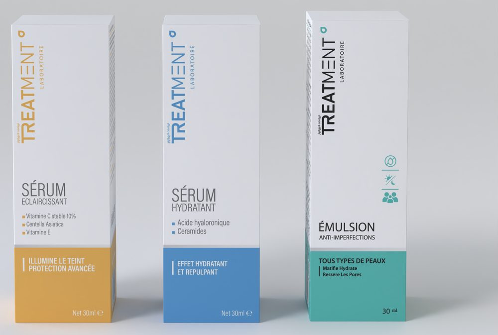 Émulsion Anti-Imperfection + Sérum Éclaircissant + Sérum Hydratant