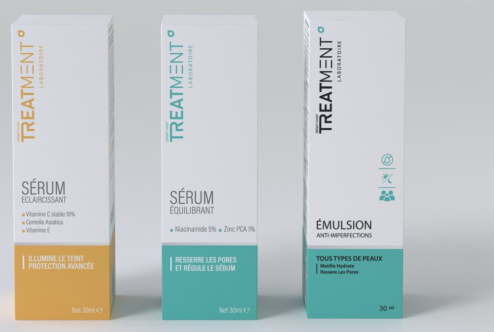 Émulsion Anti-Imperfection + Sérum Éclaircissant + Sérum Équilibrant