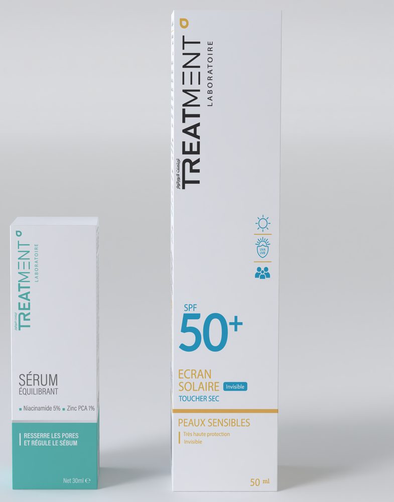 Sérum Équilibrant + Écran Solaire SPF 50+