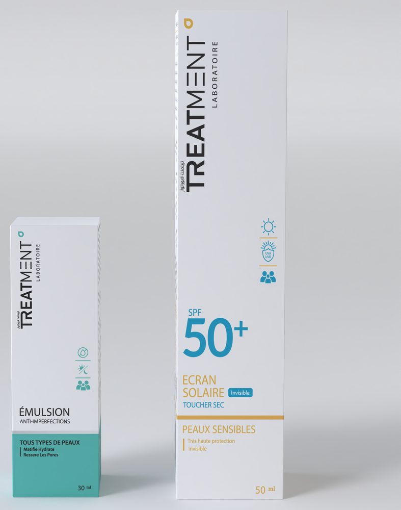 Émulsion Anti-Imperfection + Écran Solaire SPF 50+