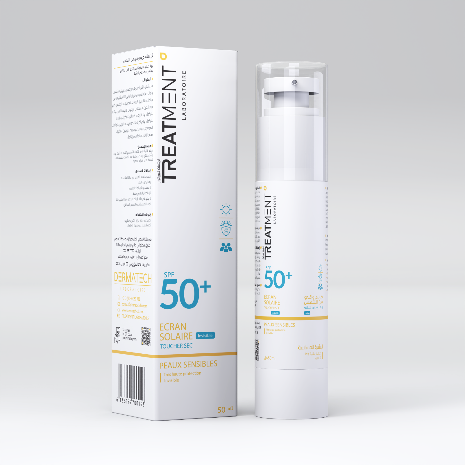 solaire Écran Solaire SPF 50+ Treatment Laboratoire
