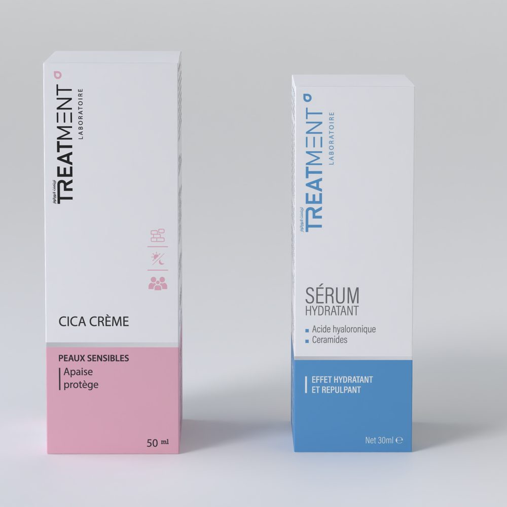 Crème Cica + Sérum Hydratant