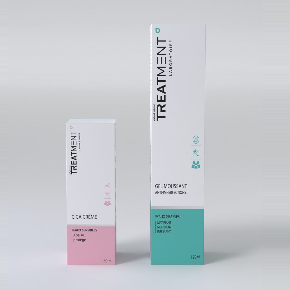 Gel Moussant + Crème Cica