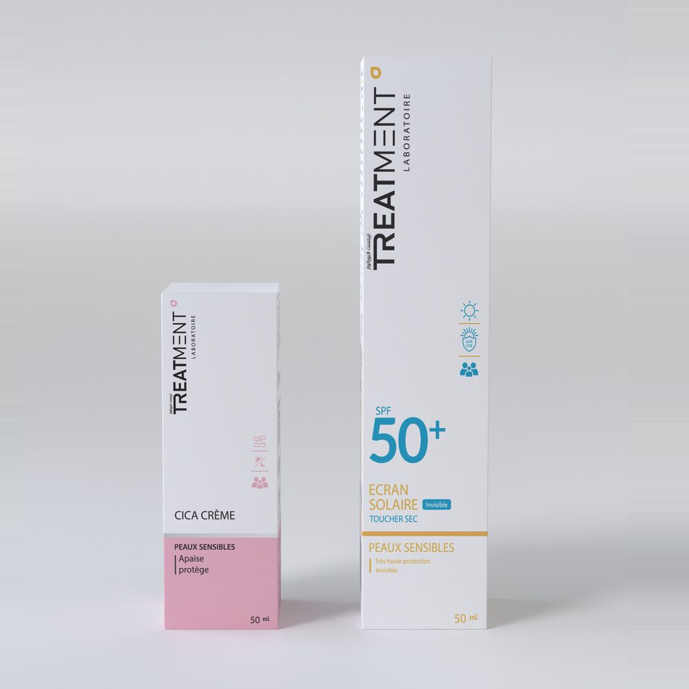 Crème Cica + Écran Solaire SPF 50+