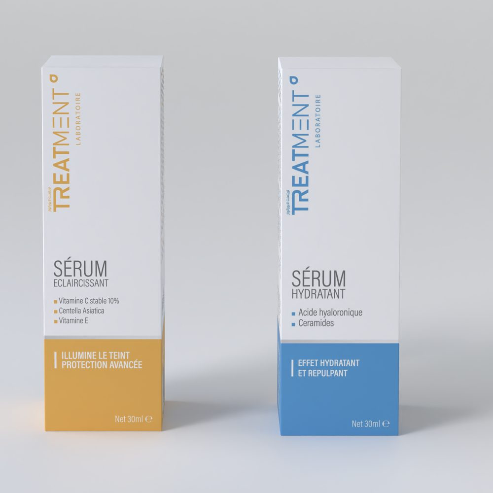 Sérum Hydratant + Sérum Éclaircissant
